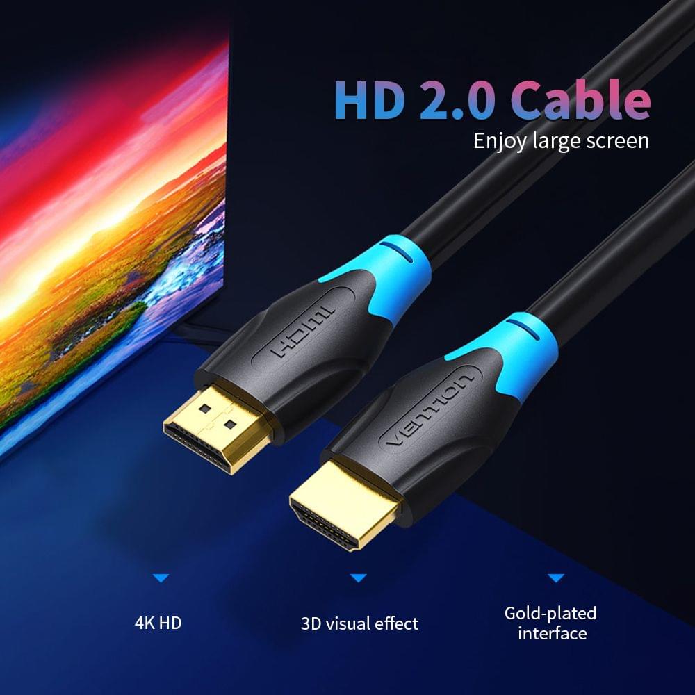 VENTION HD 2.0 Cable 4K Digital High Definition Video Cable