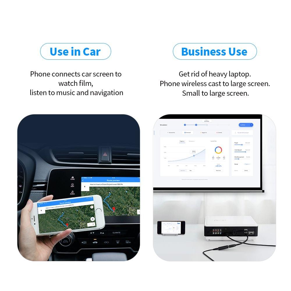 VENTION Wireless HD Dongle WiFi Display Adapter 4K 2.4G