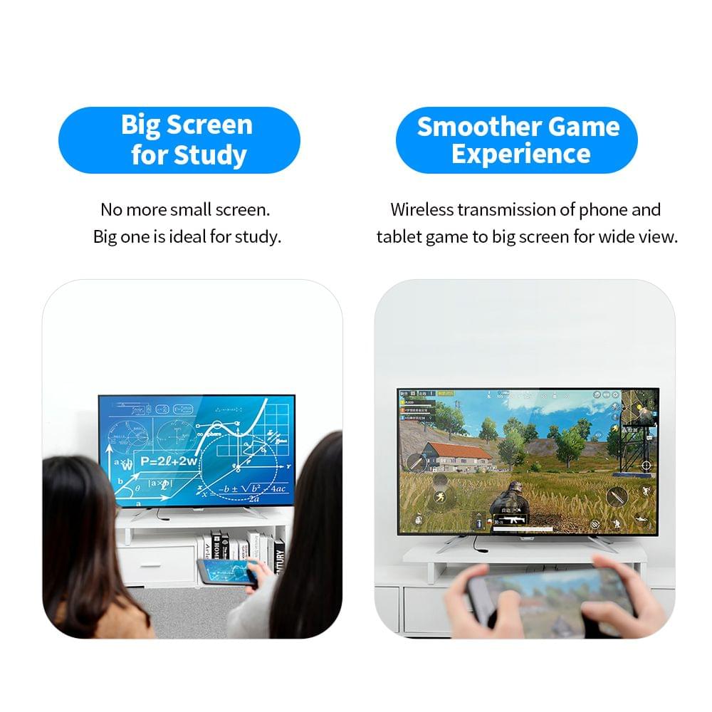 VENTION Wireless HD Dongle WiFi Display Adapter 4K 2.4G