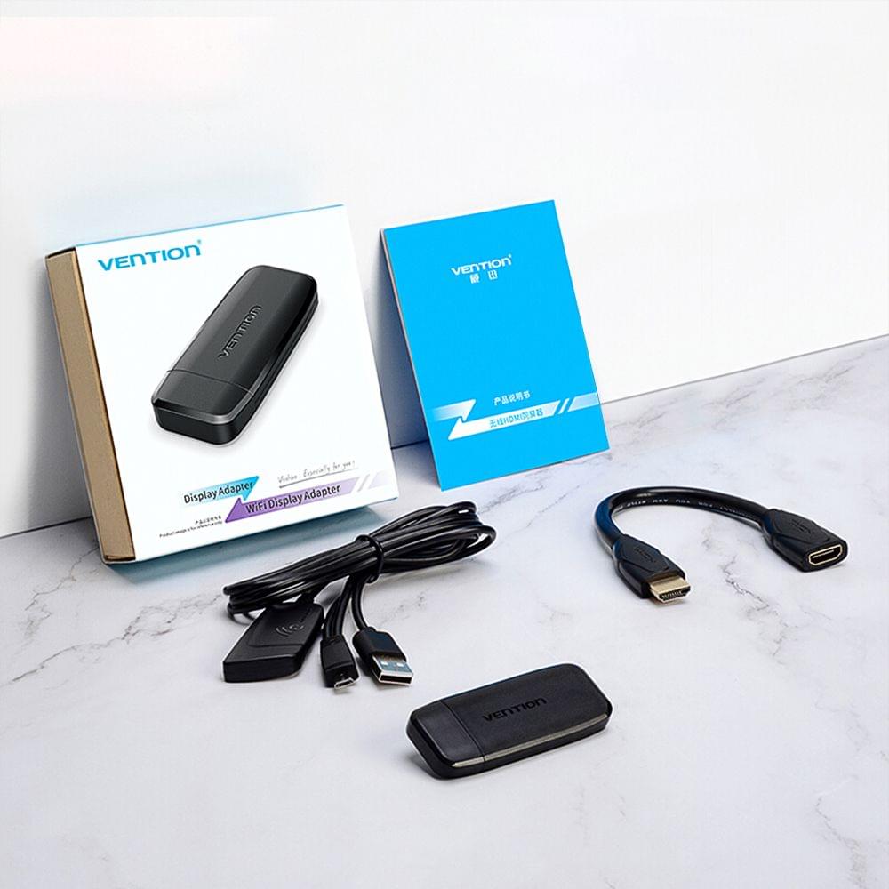 VENTION Wireless HD Dongle WiFi Display Adapter 4K 2.4G