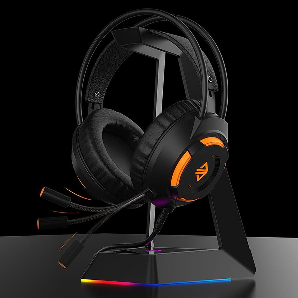 AX120 Luminous Headset 3.5mm Audio USB Connector 50mm