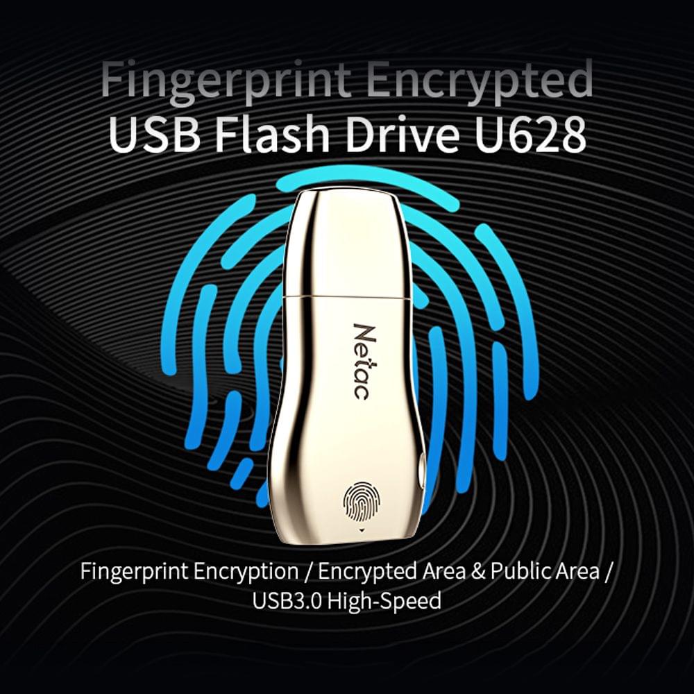 Netac U628 USB3.0 Flash Drive 32GB U Disk Pendrive Pen - 32GB