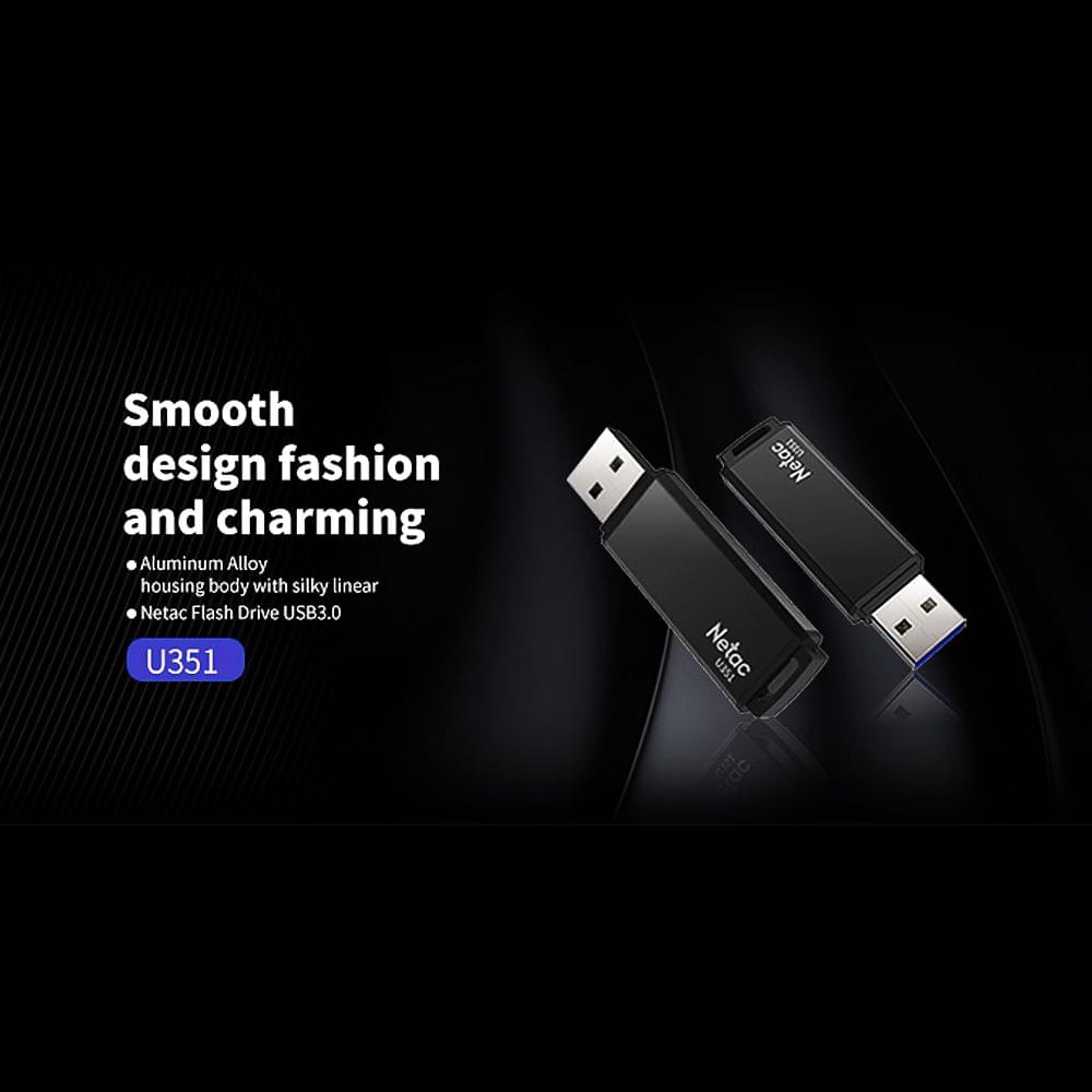 Netc U351 USB3.0 Flash Drive 32GB Portable U Disk Pendrive - 32GB
