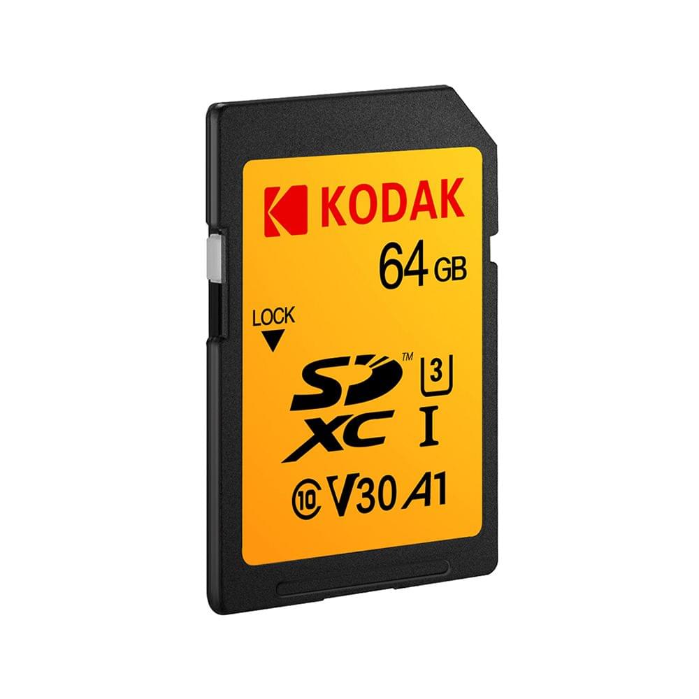 Kodak U3 SD Card 64GB Memory Card UHS-I High Speed V30 SDXC - 64GB