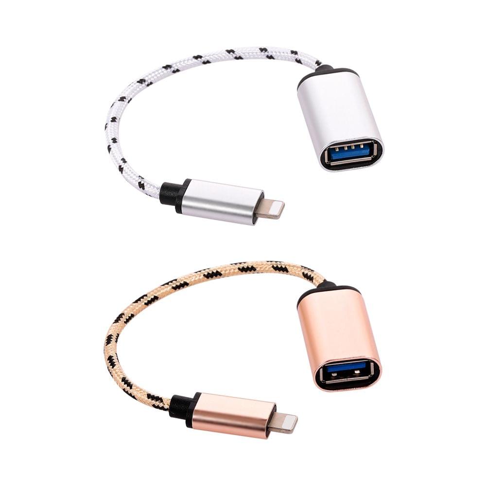 Lightning OTG Cable Lightning Male to USB2.0 Adapter Data
