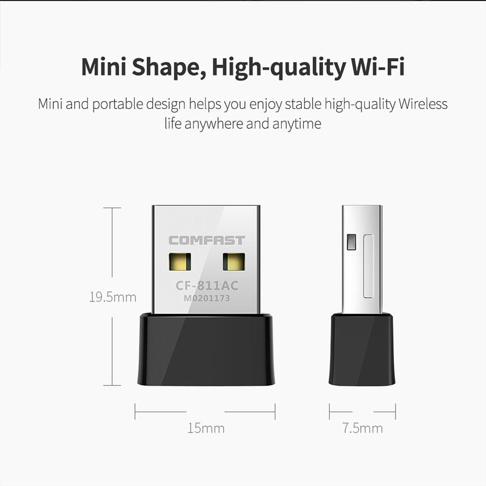 Comfast Wireless Dual Band Portable WiFi 650Mbps USB Network