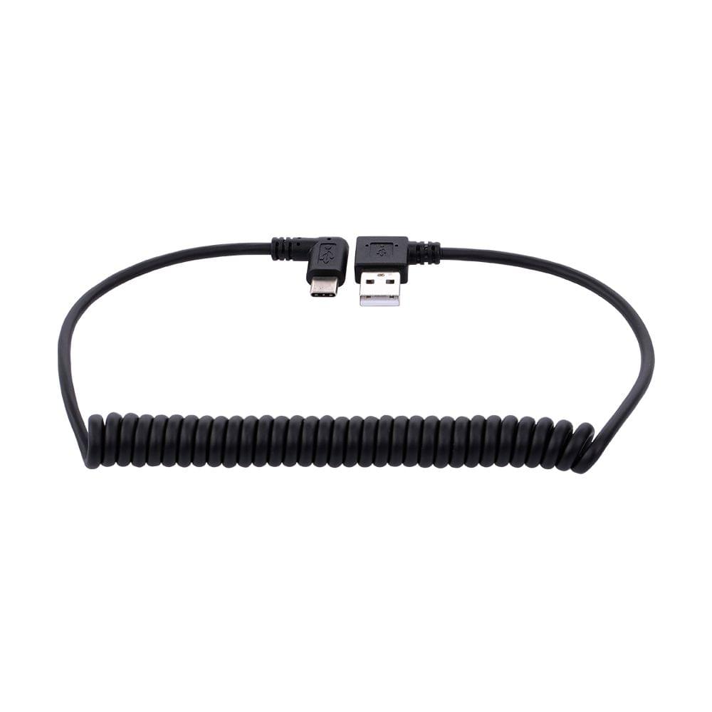 Type C Power Cable Spring Power Line 150cm Charging Cable
