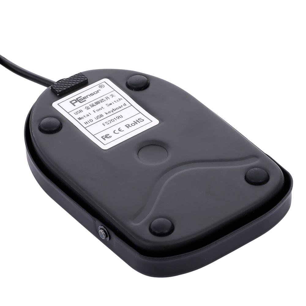 USB Metal Foot Switch Operated Pedal Controller One Key