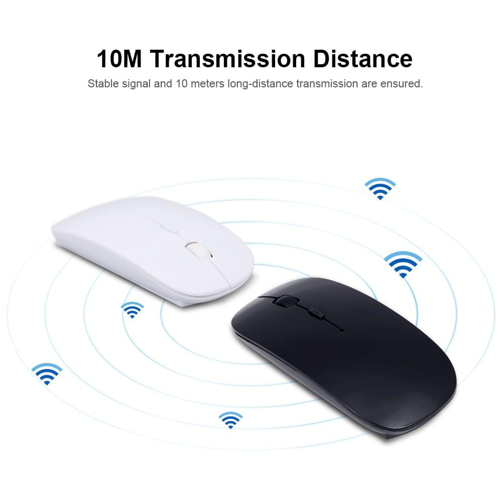 Dual Mode Ergonomic Mouse BT 2.4G Wireless Silent for