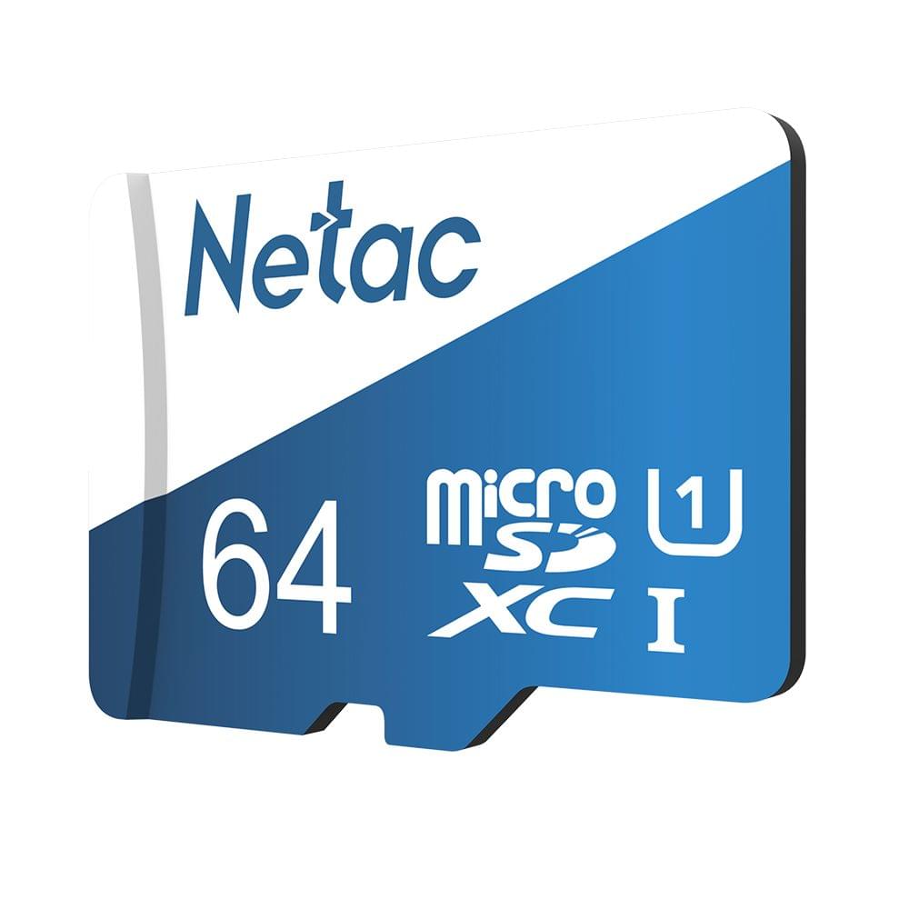 Netac P500 Overseas Version Class 10 Micro SDXC TF Flash - 64GB