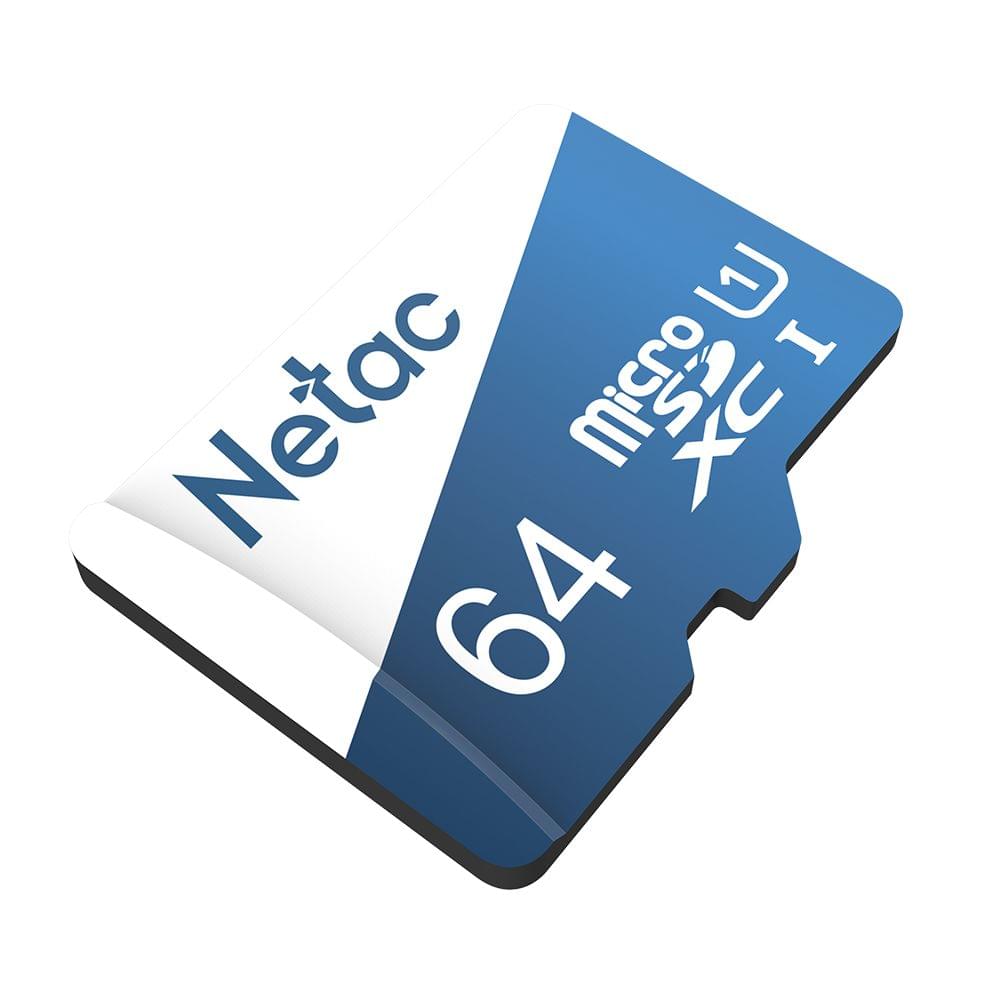 Netac P500 Overseas Version Class 10 Micro SDXC TF Flash - 64GB