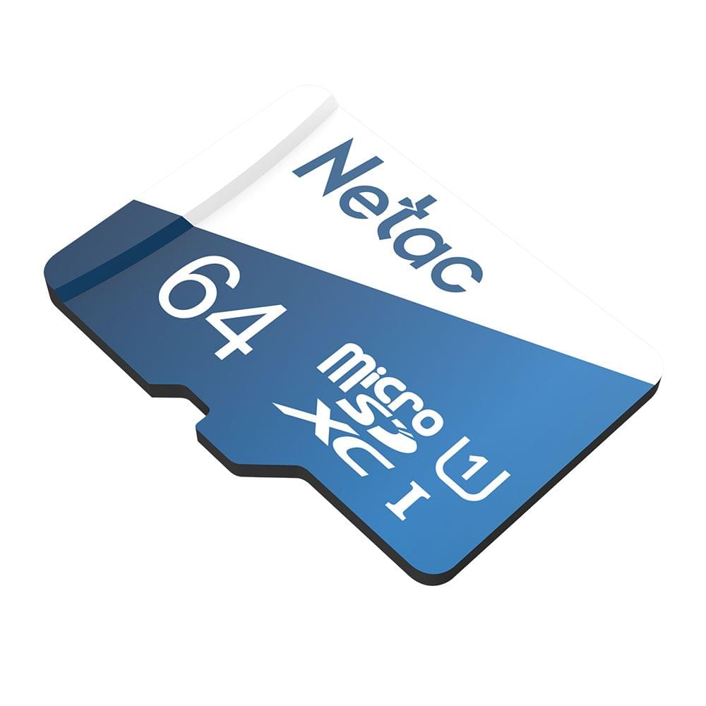 Netac P500 Overseas Version Class 10 Micro SDXC TF Flash - 64GB