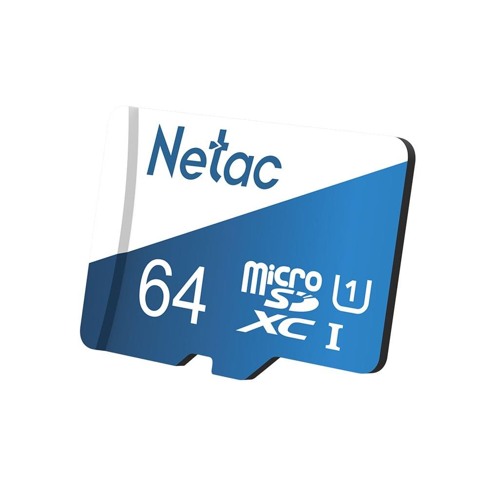 Netac P500 Overseas Version Class 10 Micro SDXC TF Flash - 64GB