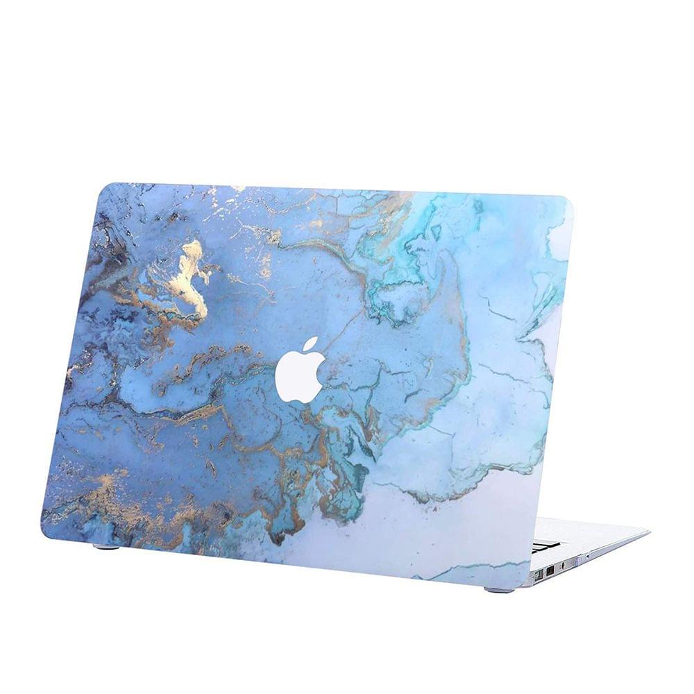 MacBook Pro 13 Case Super Thin Rubberized Coated Laptop - Blue