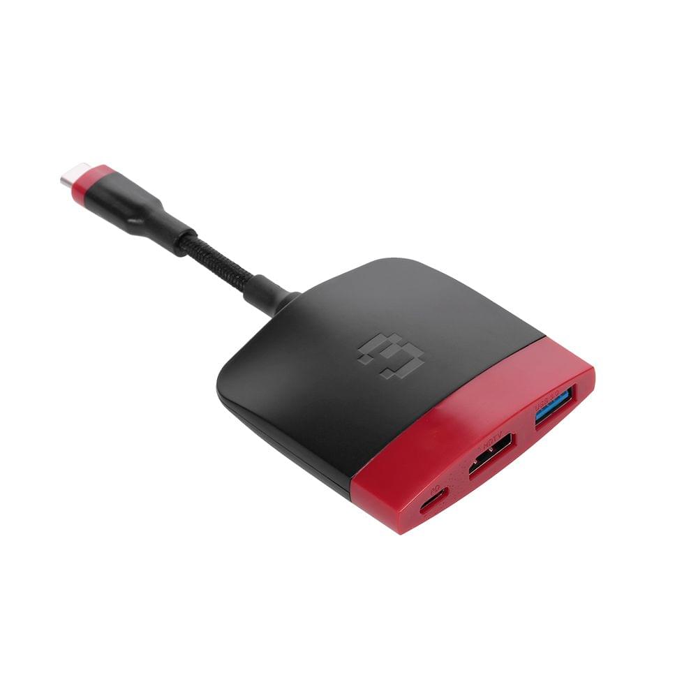 3in1 Type-C Converter Type-C to HD + USB + PD 60HZ Adapter