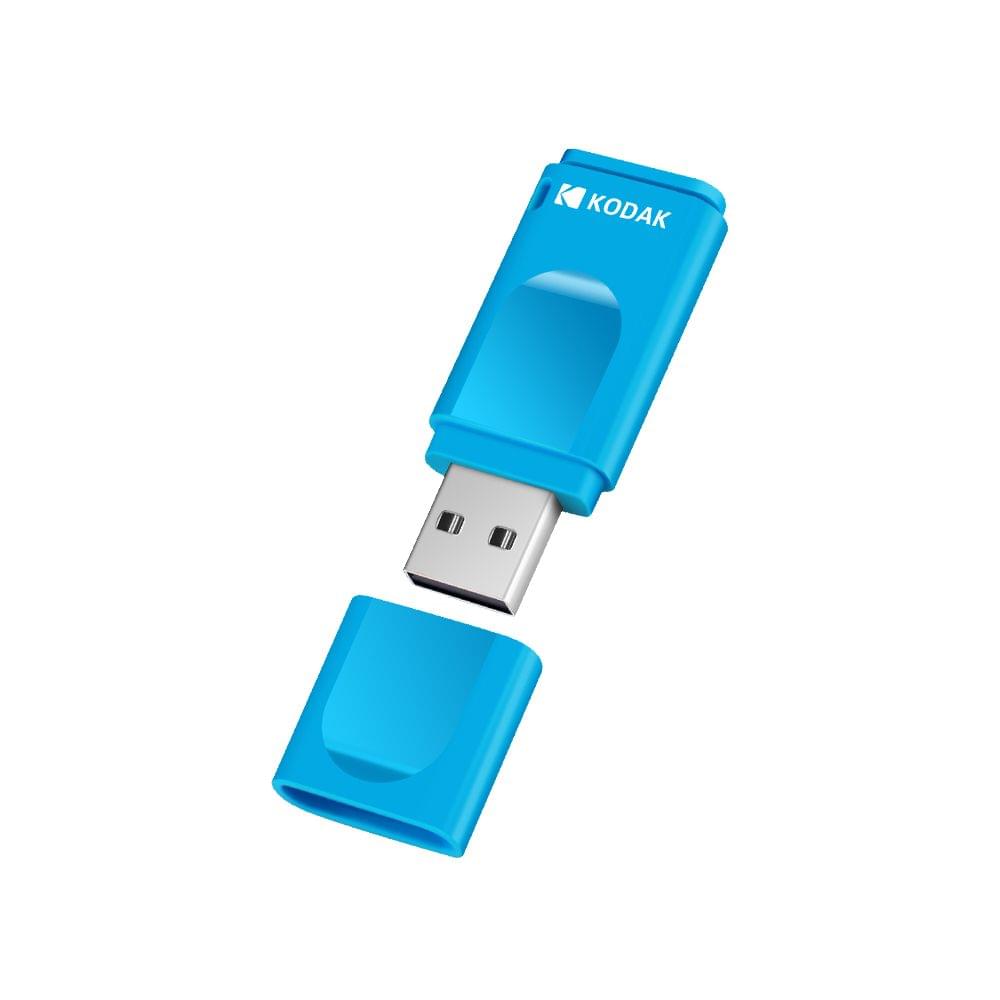 KODAK K232 64GB Blue Slim U Disk Portable USB 2.0 High-speed - 64GB