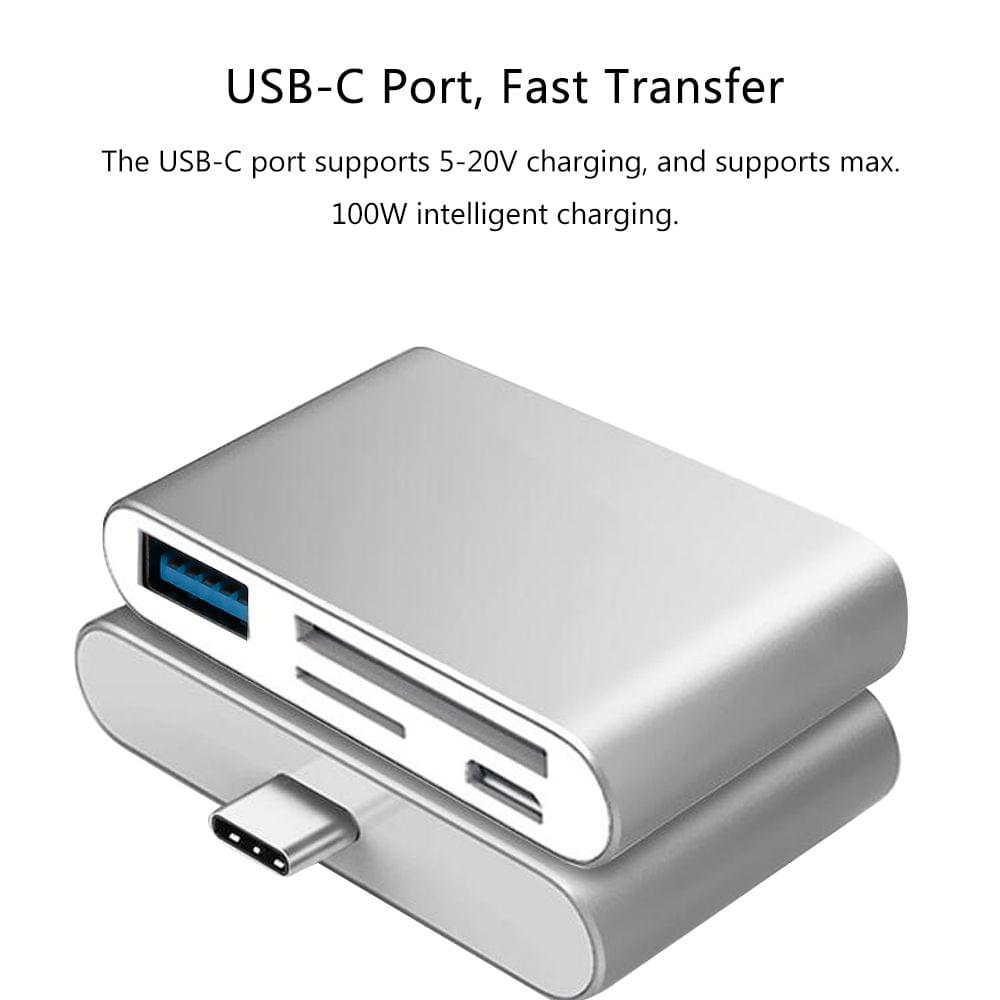 5 IN 1 Multi-function Type-C HUB OTG USB 3.0 U Disk TF/SD