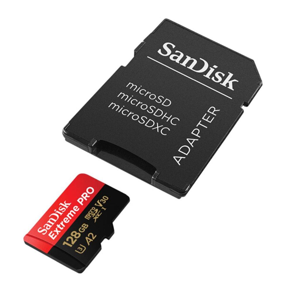 Genuine Original SanDisk Extreme Pro 128GB MicroSD Card U3 - 128GB