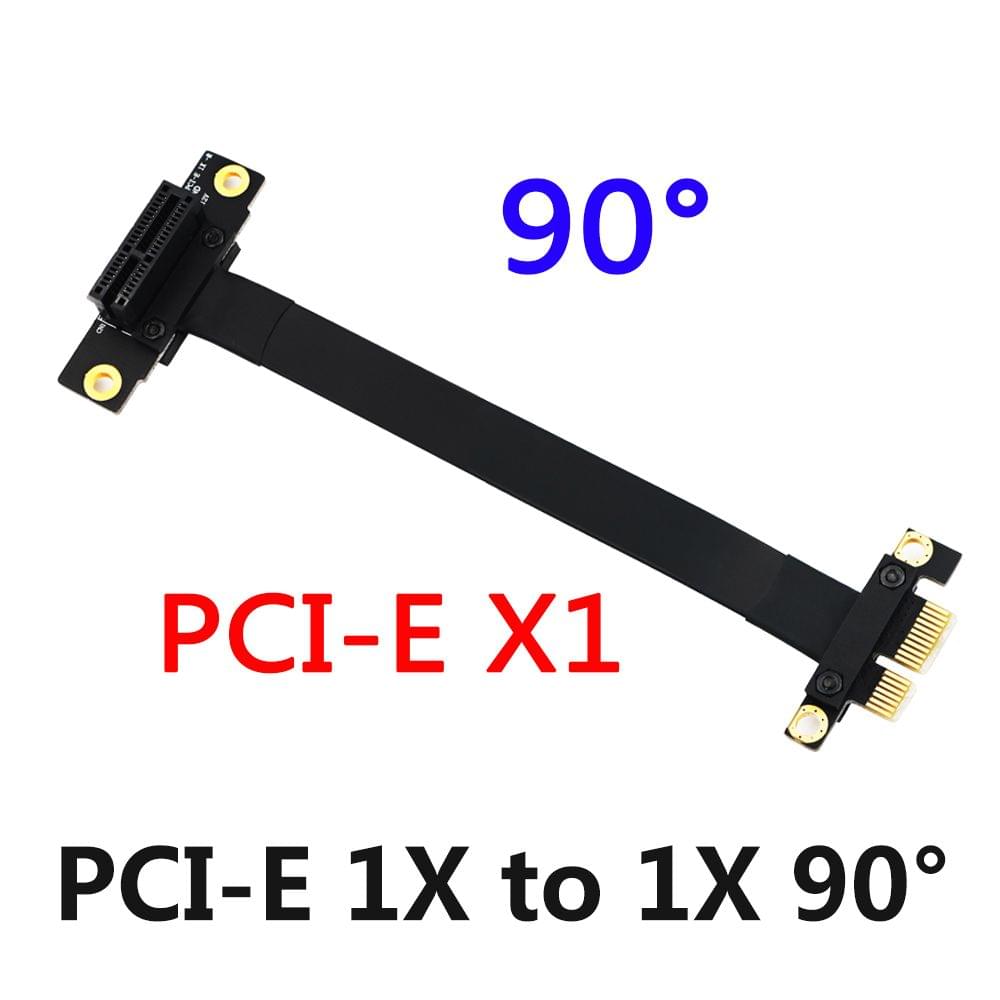 PCI-E 3.0 Extension Cable 1X to 1X Extension Cable 90?20cm
