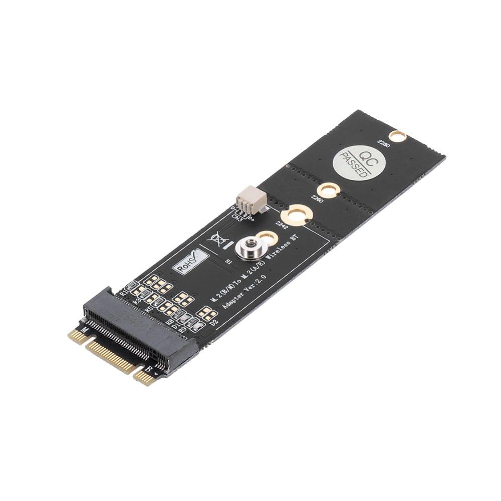 M.2 Key(B+M) to M.2 Key A Adapter Card Wireless BT Adapter