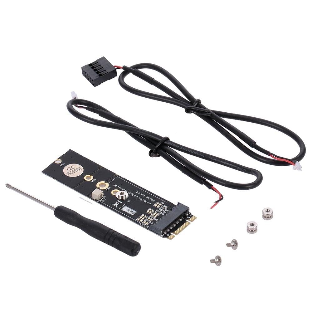 M.2 Key(B+M) to M.2 Key A Adapter Card Wireless BT Adapter