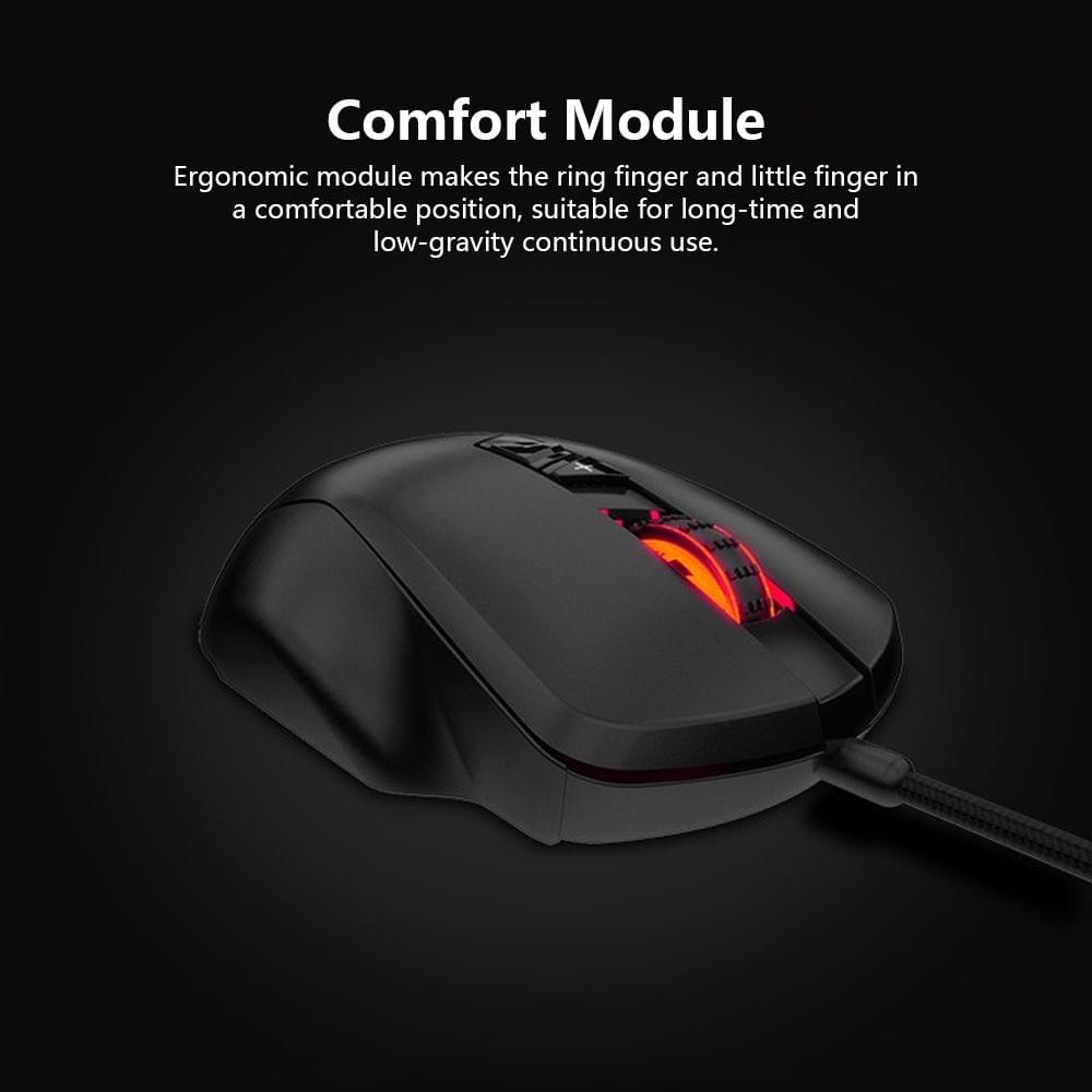GTi Modular Gaming Mouse Ergonomic Wired Mice 5000DPI