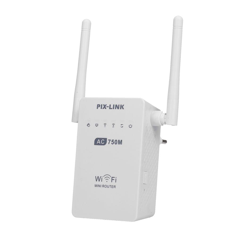AC02 Dual Band 2.4GHz/5GHz 750Mbps Wifi Repeater Extender - EU Plug