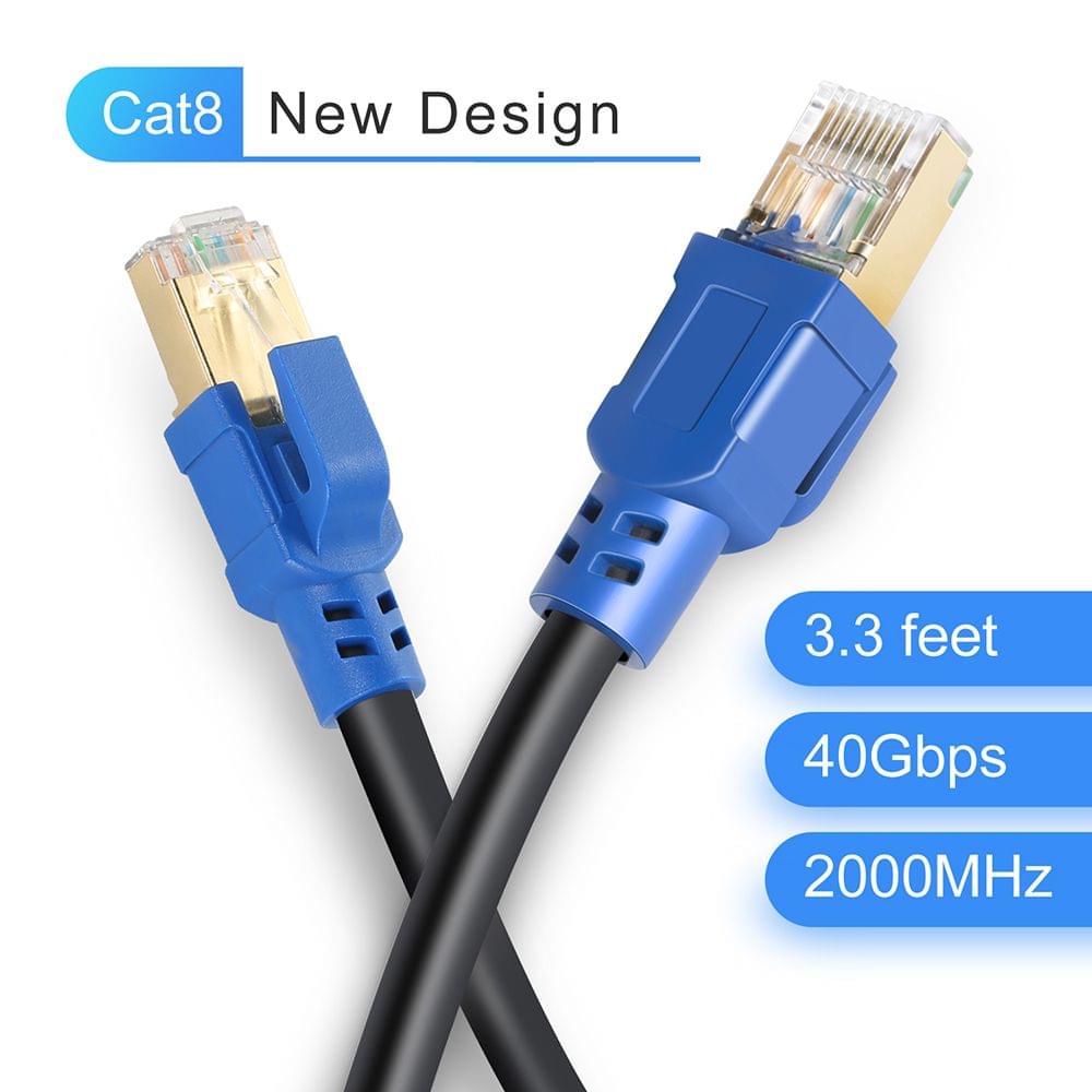 High Quality 2000MHz 40Gbps Fast Transmission Stability CAT8 - 9
