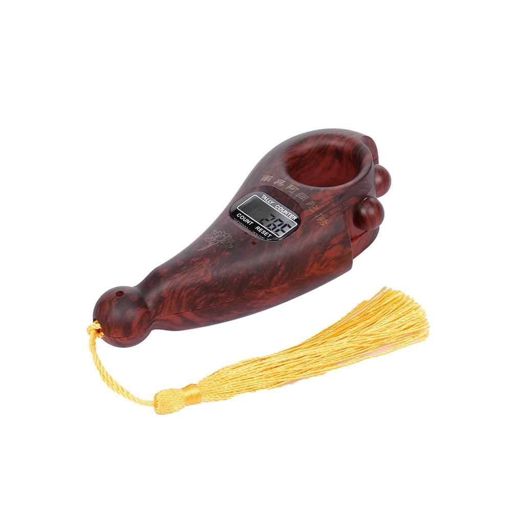 Digital Counter Buddha Beads Counter Buddhist Decompression - With words