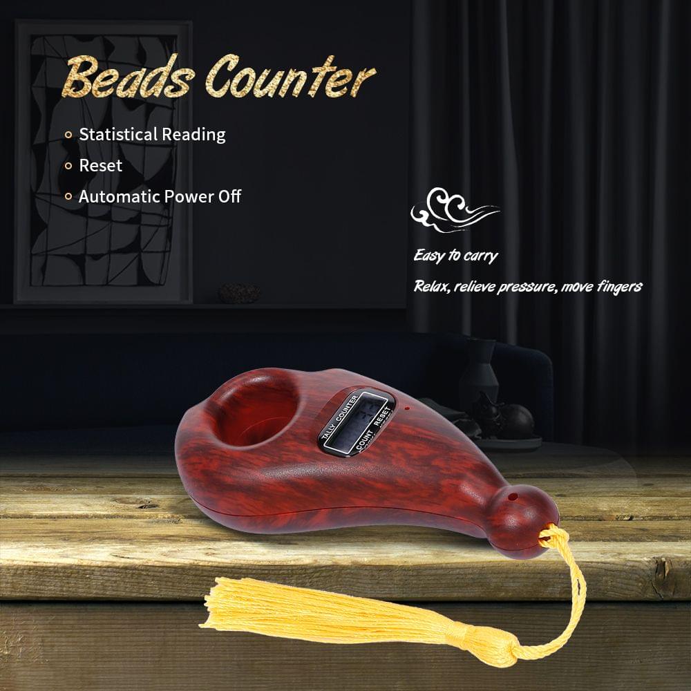 Digital Counter Buddha Beads Counter Buddhist Decompression - With words