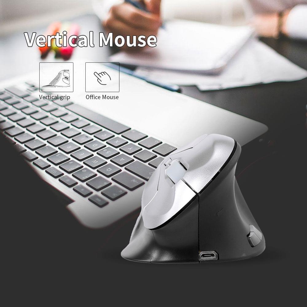 6D Wired Optical Mouse Vertical Mouse USB Wired Gaming Mouse - Wired