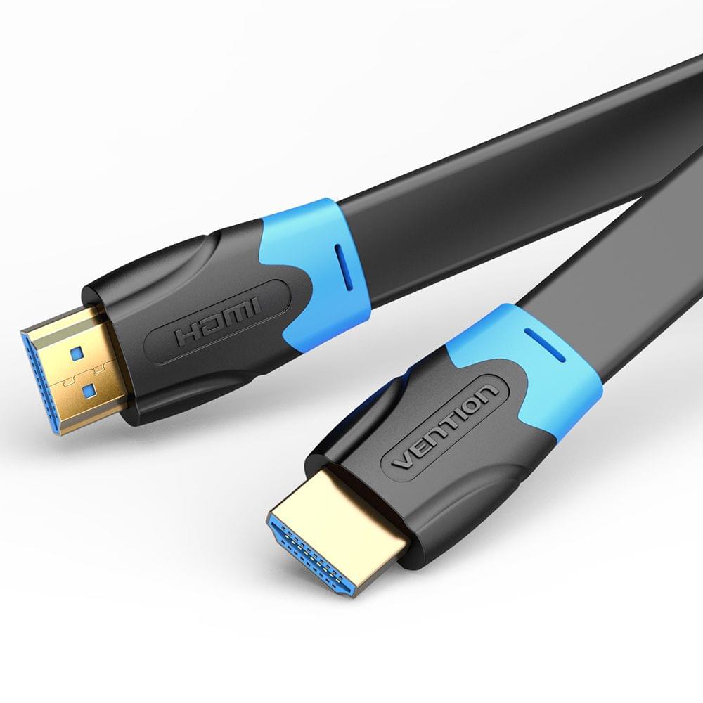 Vention HDMI2.0 Flat Cable 3D 2160P Data Wire HDMI For HDTV - 1m