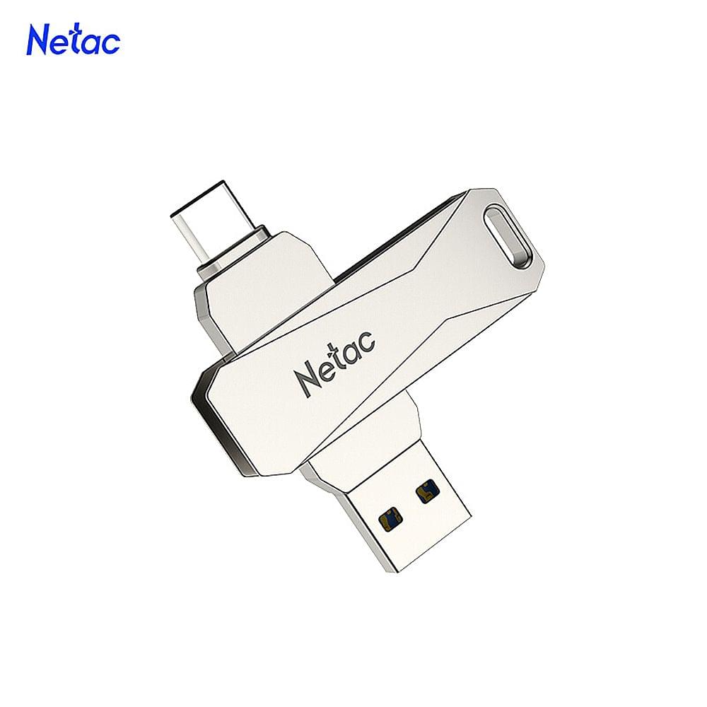 Netac U782C 32GB Type-C + USB Double Interface Flash Drive - 32GB