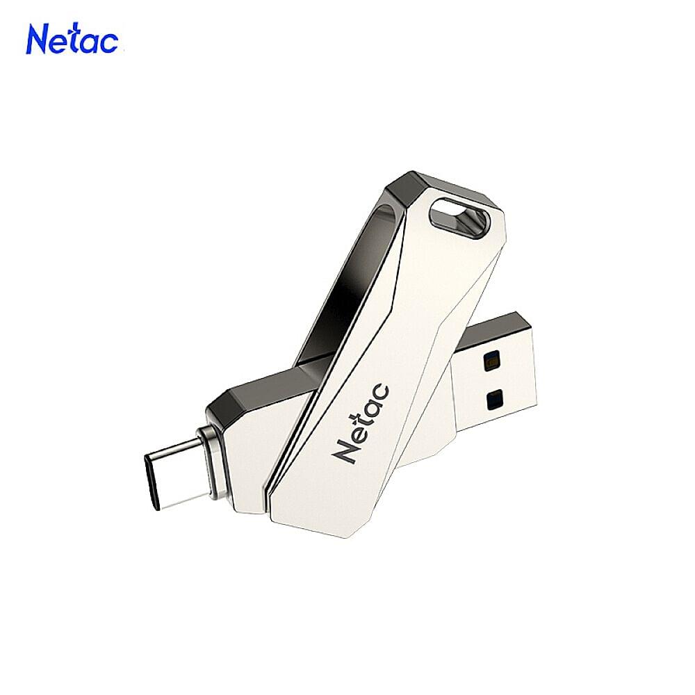 Netac U782C 32GB Type-C + USB Double Interface Flash Drive - 32GB