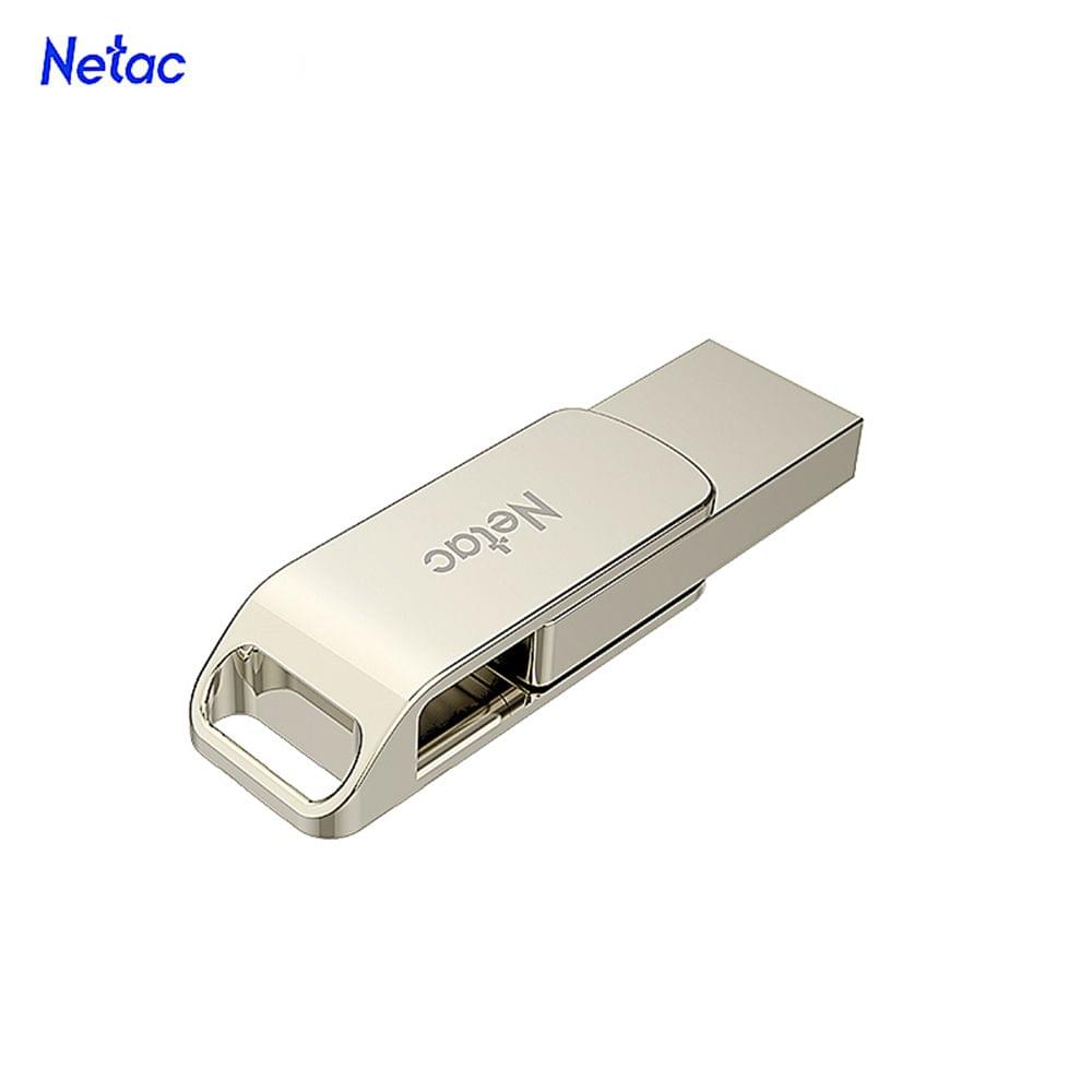 Netac U783C Type-C + USB Double Interface Flash Drive Plug & - 64GB