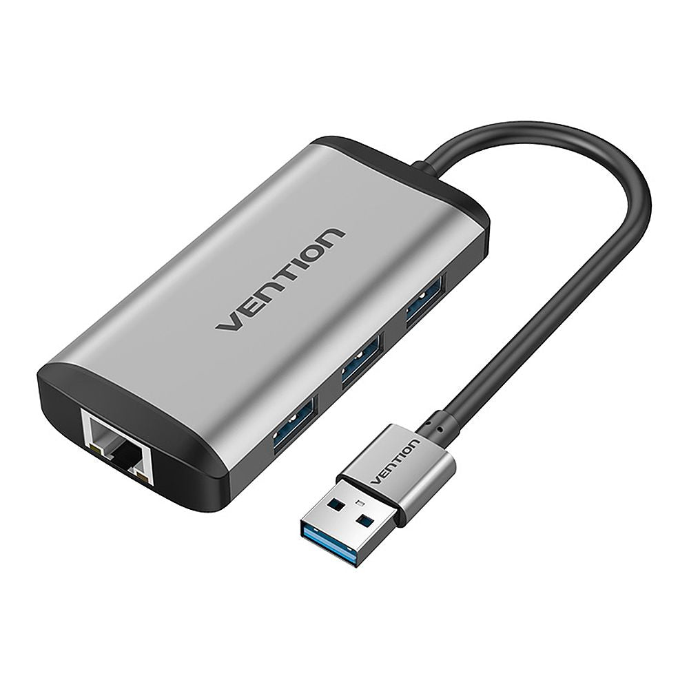 Vention CKBHB 4IN 1 USB HUB USB to 3 * USB 3.0 + RJ45 Port