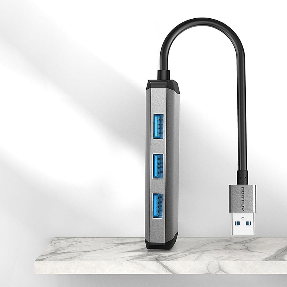 Vention CKBHB 4IN 1 USB HUB USB to 3 * USB 3.0 + RJ45 Port