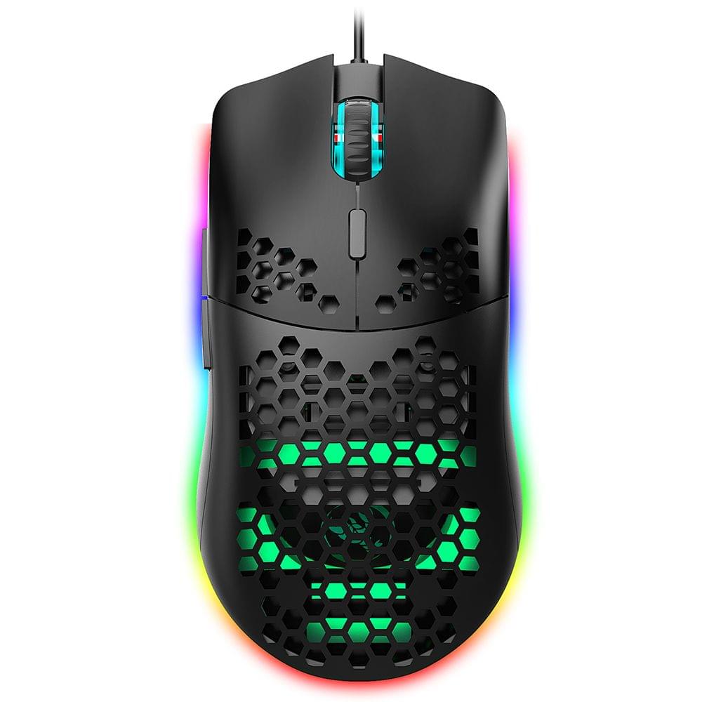 HXSJ J900 USB Wired Gaming Mouse RGB Gaming Mouse with Six