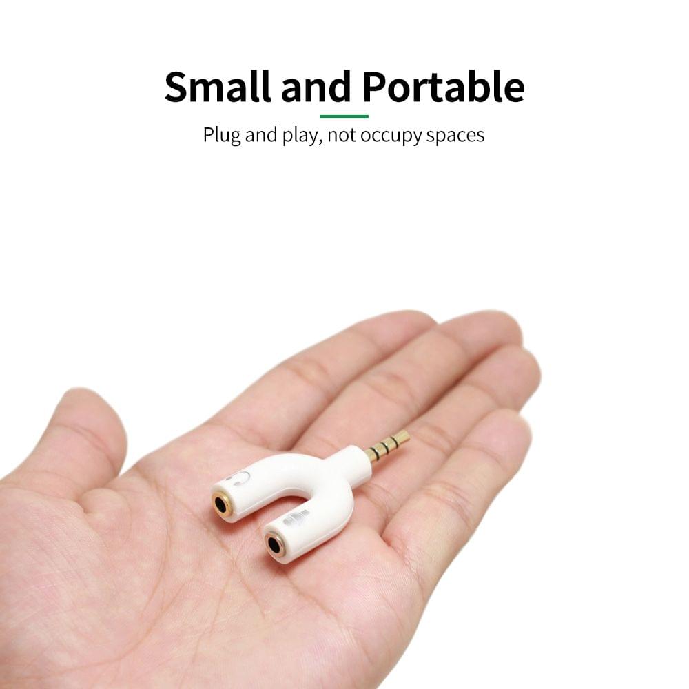3.5mm Audio Adapter U-type Audio Converter Earphone