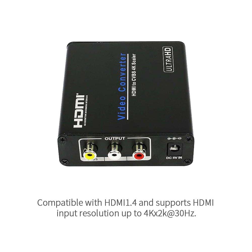 AM-960 4K*2K HDMI to AV Converter Video Converter HDMI To - EU Plug