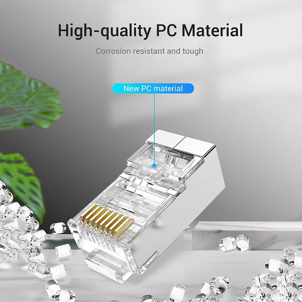 Vention IDER0-10 Cat.7 Network Connector RJ45 Modular Plug