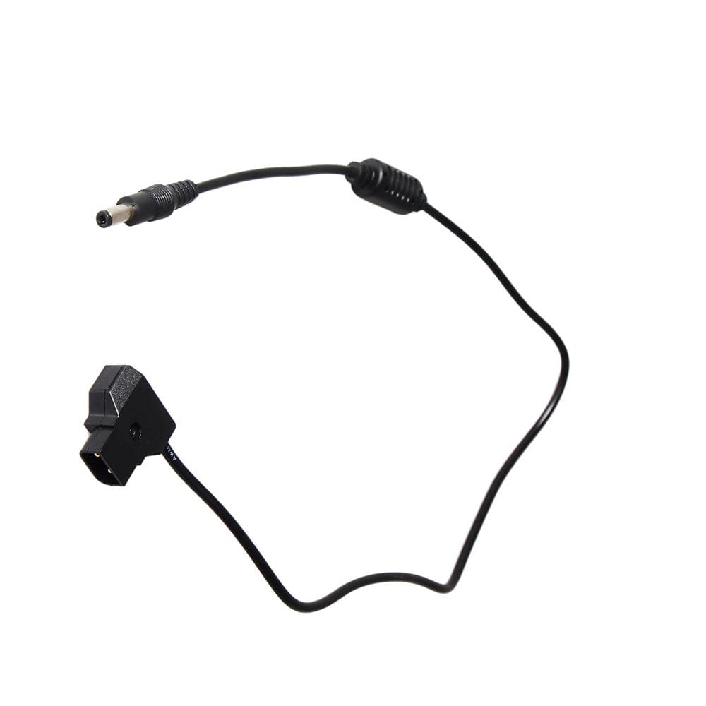 Coiled D-Tap 2Pin Male to DC 5.5*2.5mm Adapter Cable for