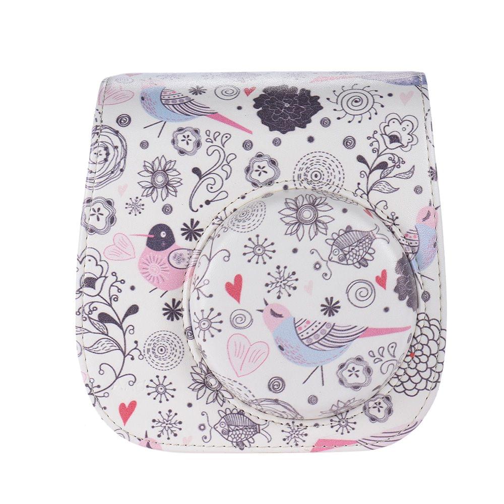 Andoer Compact Cute Lovely PU Leather Protective Camera Bag - No. 1.2