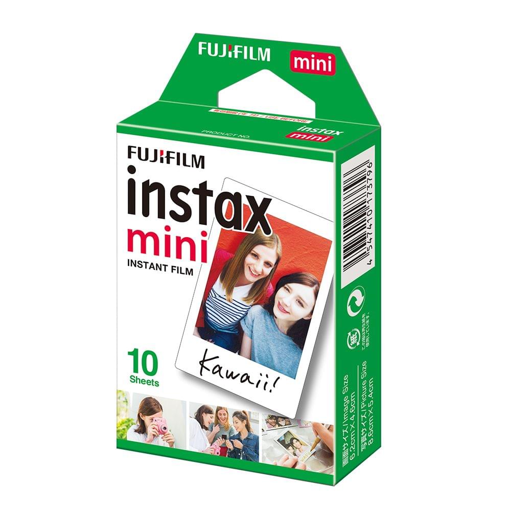 Fujifilm Instax Mini 10 Sheets White Film Photo Paper - 10 sheets