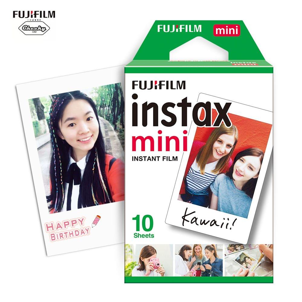 Fujifilm Instax Mini 10 Sheets White Film Photo Paper - 10 sheets