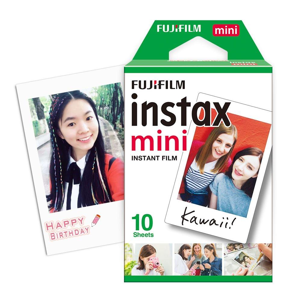 Fujifilm Instax Mini 10 Sheets White Film Photo Paper - 10 sheets