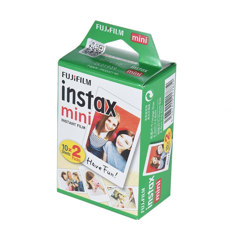 Fujifilm Instax Mini 20 Sheets White Film Photo Paper - 20 sheets