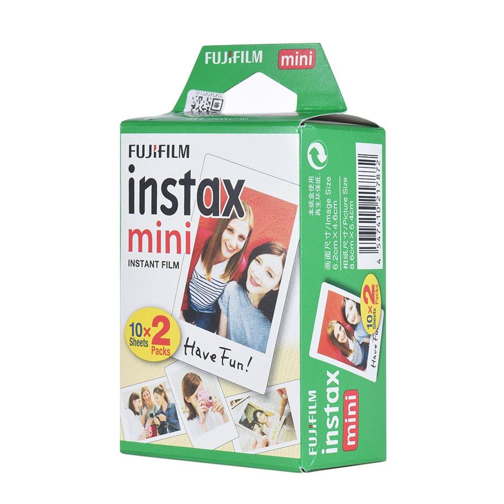 Fujifilm Instax Mini 20 Sheets White Film Photo Paper - 20 sheets
