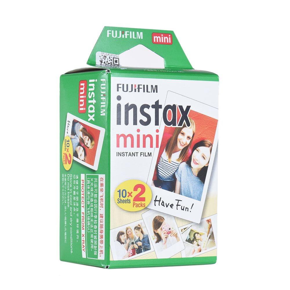 Fujifilm Instax Mini 20 Sheets White Film Photo Paper - 20 sheets