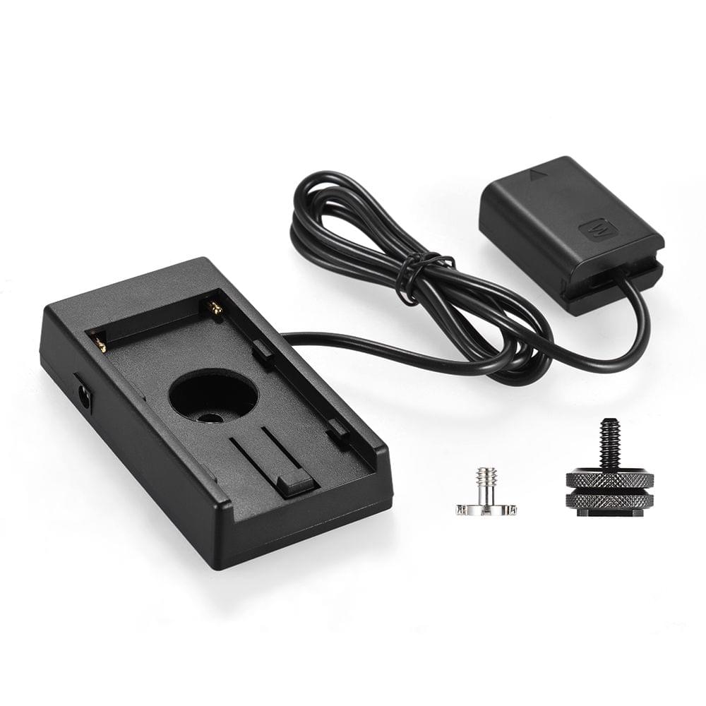 Andoer NP-F970 to NP-FW50 Battery Adapter Mount Plate for